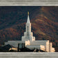 Bountiful Temple Autumn Sunset