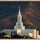 Bountiful Temple Autumn Sunset