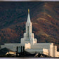 Bountiful Temple Autumn Sunset