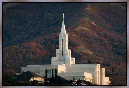 Bountiful Temple Autumn Sunset