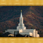 Bountiful Temple Autumn Sunset