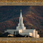 Bountiful Temple Autumn Sunset
