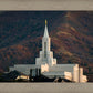 Bountiful Temple Autumn Sunset