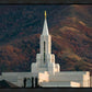 Bountiful Temple Autumn Sunset