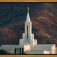 Bountiful Temple Autumn Sunset