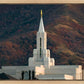 Bountiful Temple Autumn Sunset