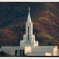 Bountiful Temple Autumn Sunset