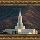 Bountiful Temple Autumn Sunset