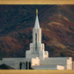Bountiful Temple Autumn Sunset