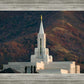 Bountiful Temple Autumn Sunset