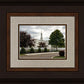 Columbus Temple Cloudy Skies