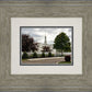 Columbus Temple Cloudy Skies