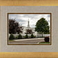 Columbus Temple Cloudy Skies