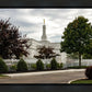 Columbus Temple Cloudy Skies