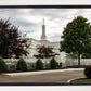 Columbus Temple Cloudy Skies