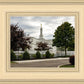 Columbus Temple Cloudy Skies