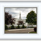 Columbus Temple Cloudy Skies
