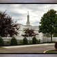 Columbus Temple Cloudy Skies