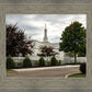Columbus Temple Cloudy Skies