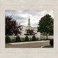 Columbus Temple Cloudy Skies