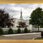 Columbus Temple Cloudy Skies