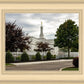 Columbus Temple Cloudy Skies