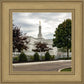 Columbus Temple Cloudy Skies