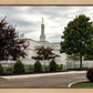 Columbus Temple Cloudy Skies