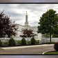 Columbus Temple Cloudy Skies