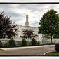 Columbus Temple Cloudy Skies
