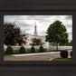 Columbus Temple Cloudy Skies