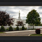 Columbus Temple Cloudy Skies