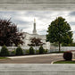 Columbus Temple Cloudy Skies