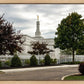 Columbus Temple Cloudy Skies