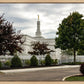 Columbus Temple Cloudy Skies