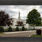 Columbus Temple Cloudy Skies