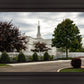 Columbus Temple Cloudy Skies