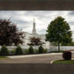 Columbus Temple Cloudy Skies