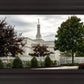 Columbus Temple Cloudy Skies