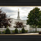 Columbus Temple Cloudy Skies