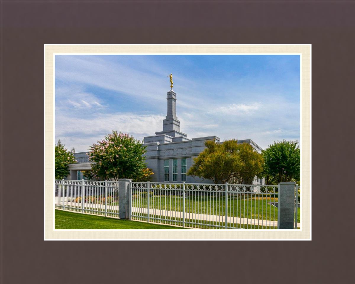 Fresno Temple Summer Afternoon