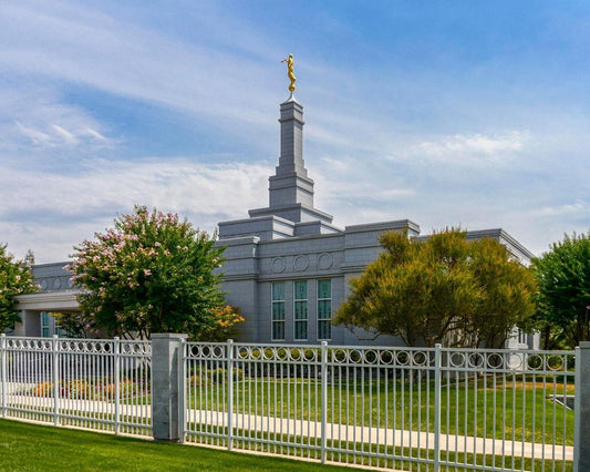 Fresno Temple Summer Afternoon Gallery Wrap