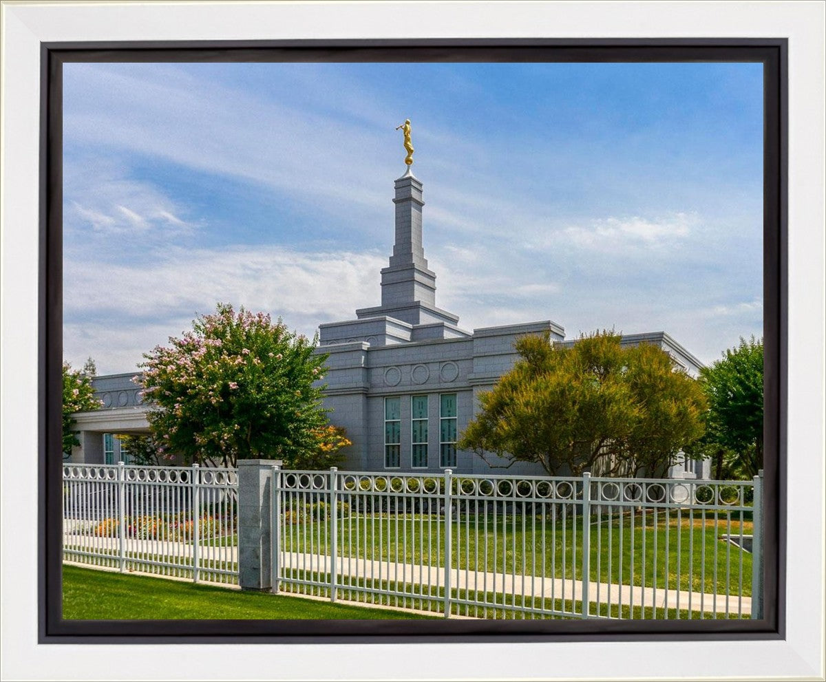 Fresno Temple Summer Afternoon Gallery Wrap