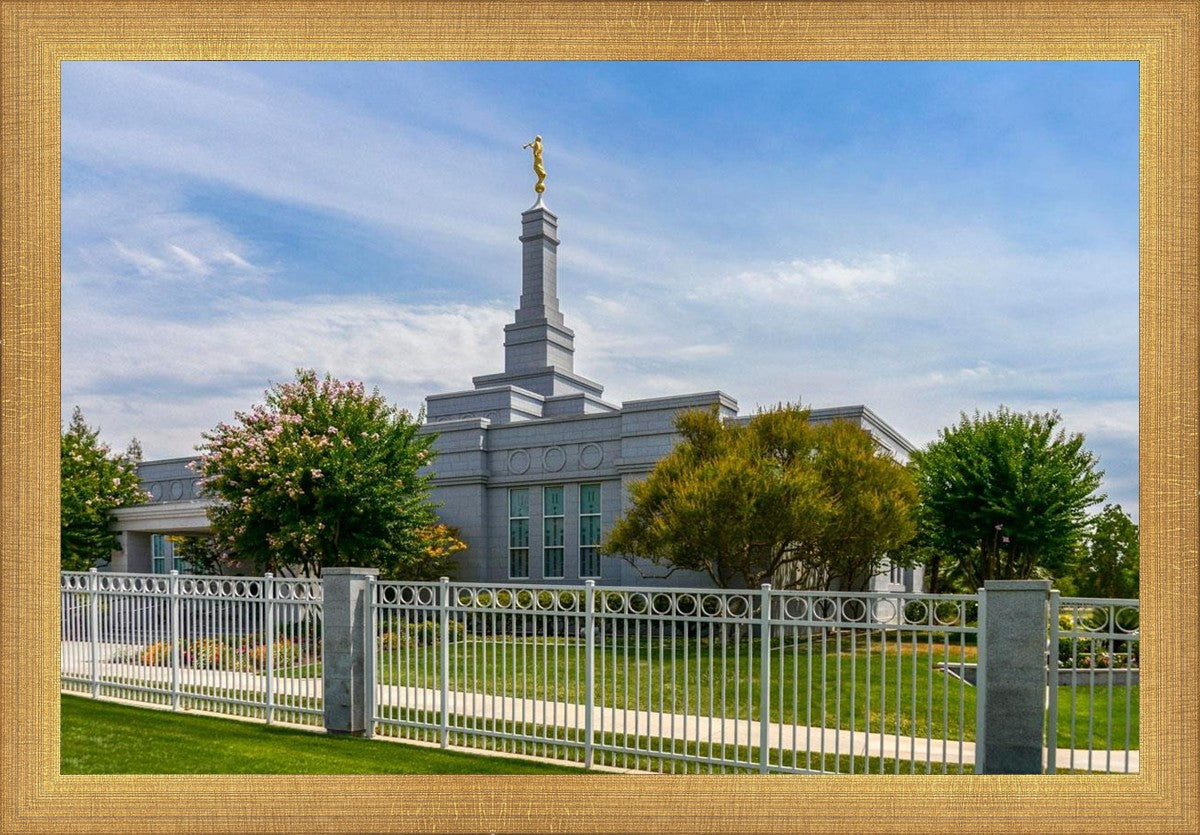 Fresno Temple Summer Afternoon