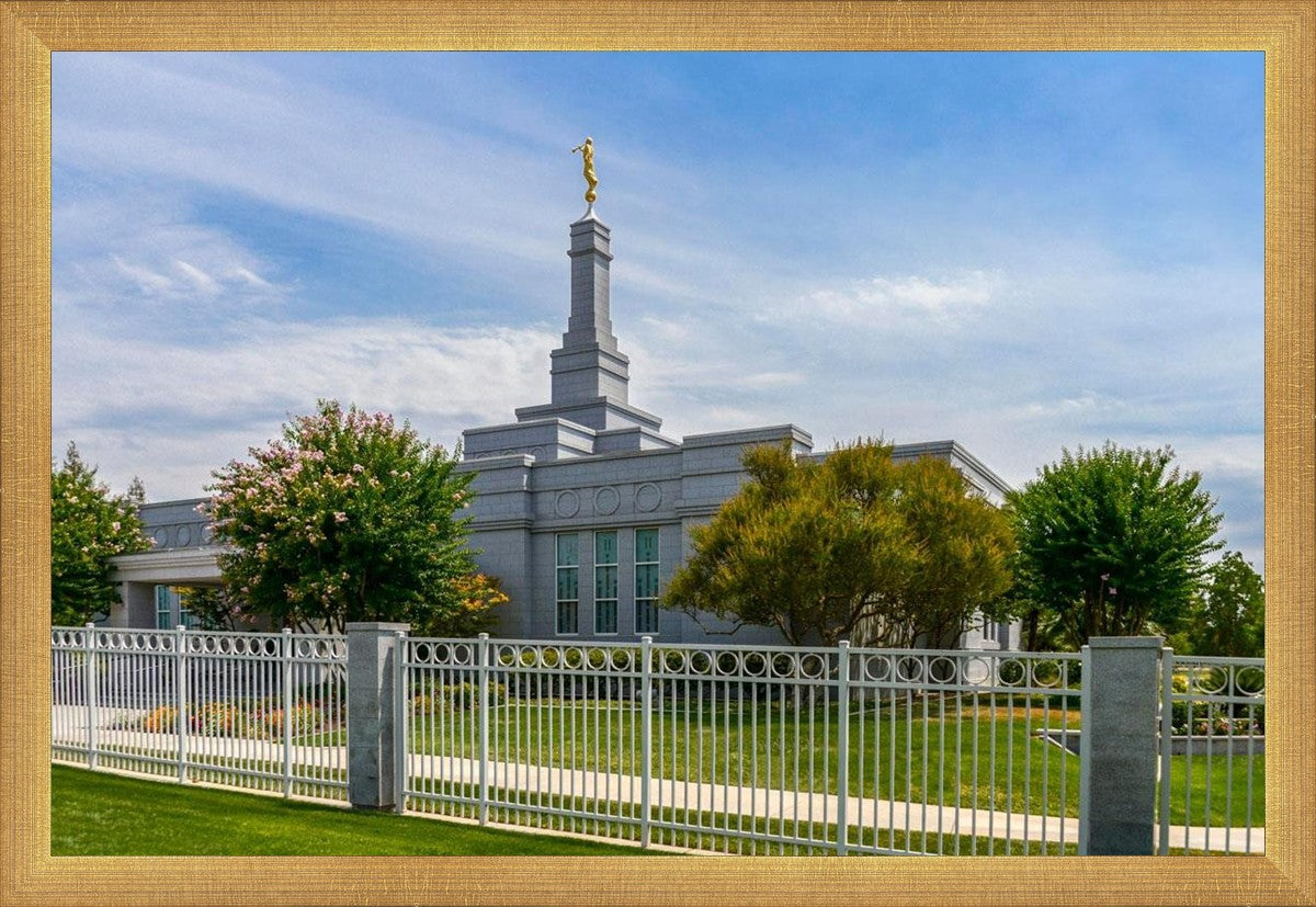 Fresno Temple Summer Afternoon