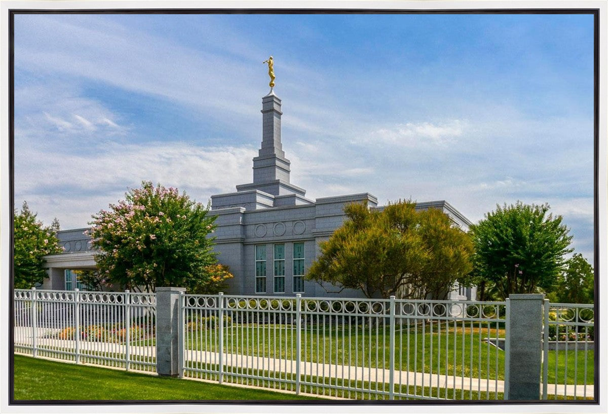 Fresno Temple Summer Afternoon Gallery Wrap