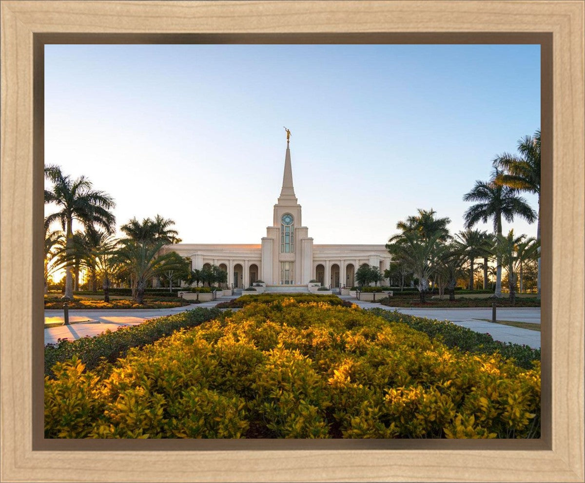 Fort Lauderdale Golden Hour Gallery Wrap