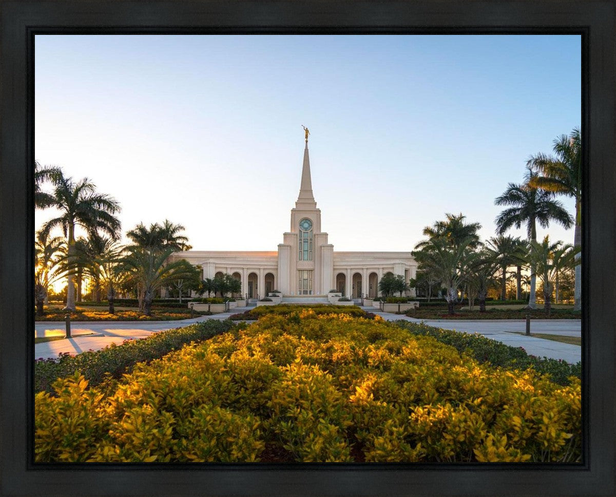 Fort Lauderdale Golden Hour Gallery Wrap