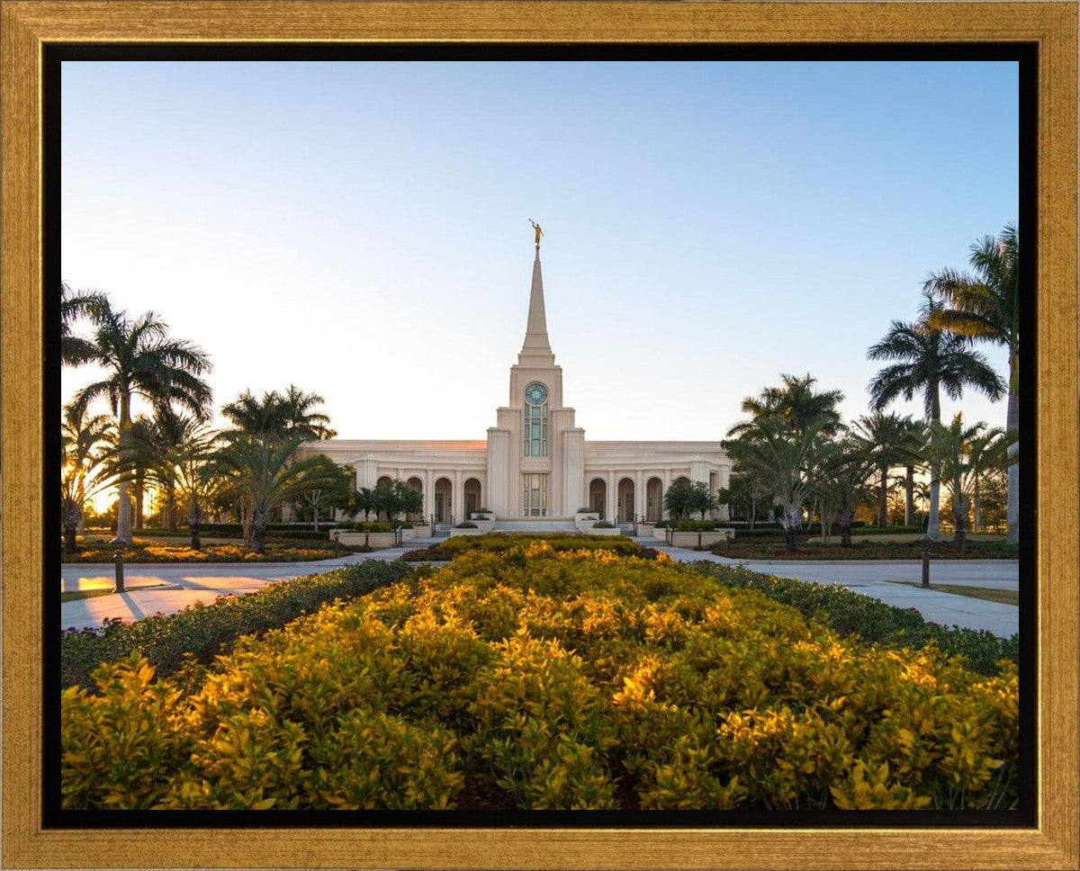 Fort Lauderdale Golden Hour Gallery Wrap
