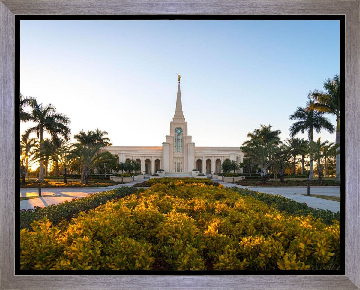 Fort Lauderdale Golden Hour Gallery Wrap